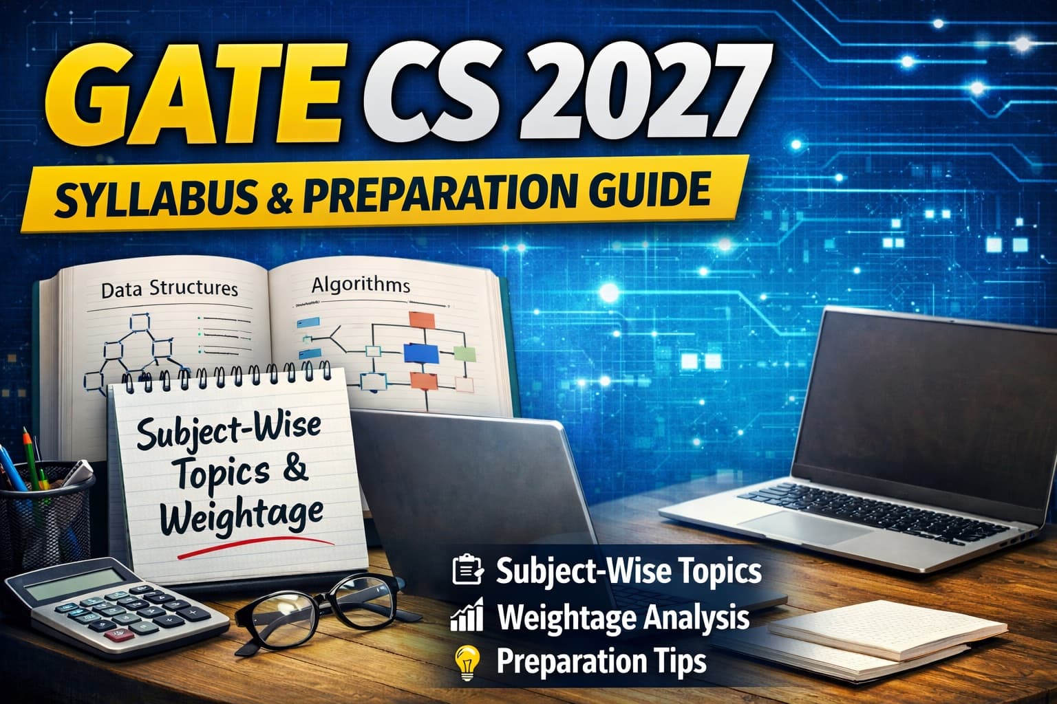 GATE CS 2027 Syllabus: Complete Subject-Wise Topics, Weightage and Preparation Guide