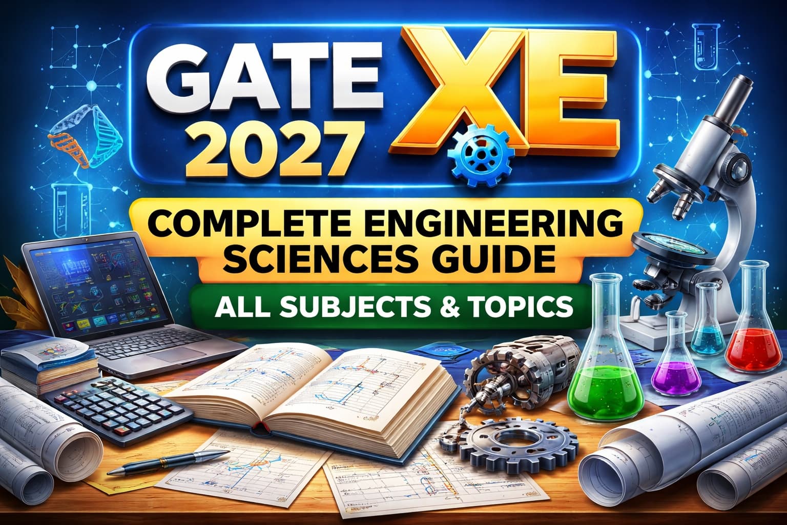 GATE XE 2027 Syllabus: Complete Engineering Sciences Guide with All Subjects and Topics