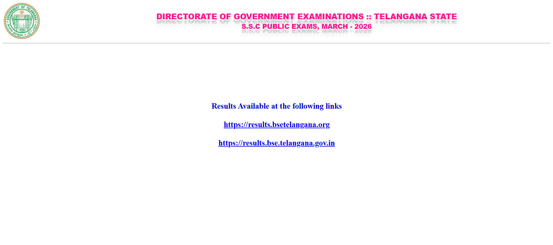 TS SSC Result 2026 Declared at bse.telangana.gov.in: Telangana 10th Class Marks Memo Out, Steps to Check