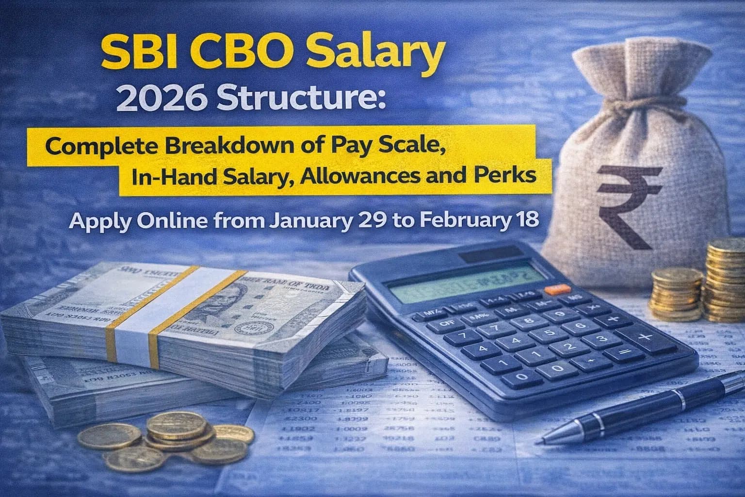 SBI CBO Salary 2026 Structure: Complete Breakdown of Pay Scale, In-Hand Salary, Allowances and Perks