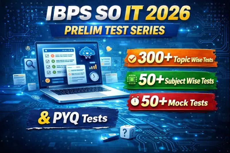 IBPS SO IT 2026 Prelim