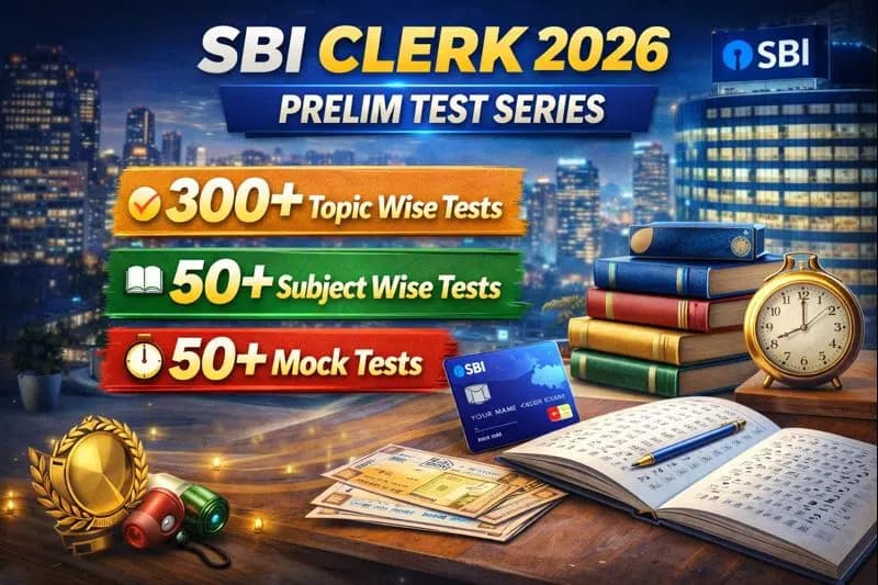 SBI Clerk 2026 Prelim