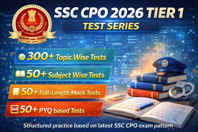 SSC CPO 2026 Tier 1