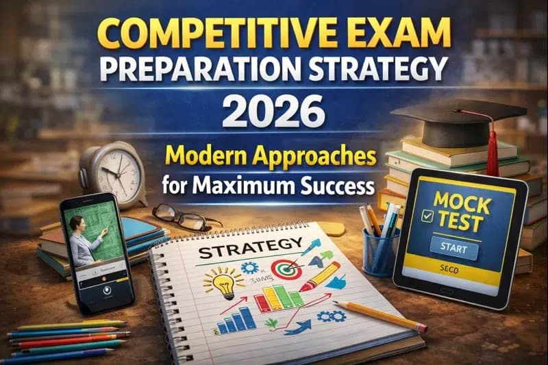 Competitive Exam Preparation Strategy 2026: Modern Approaches for Maximum Success